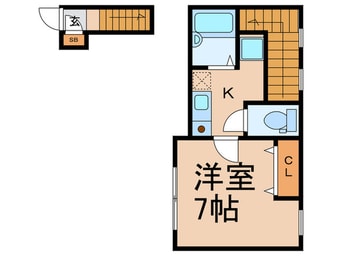 間取図 キャメル上板橋
