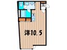 GRAN　BELL 1Rの間取り