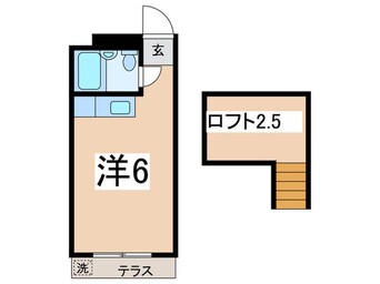 間取図 サンライズ大和Ｐ－２