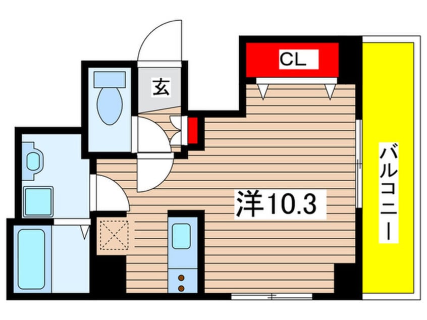間取図 エステラスワン