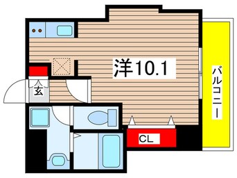 間取図 エステラスワン