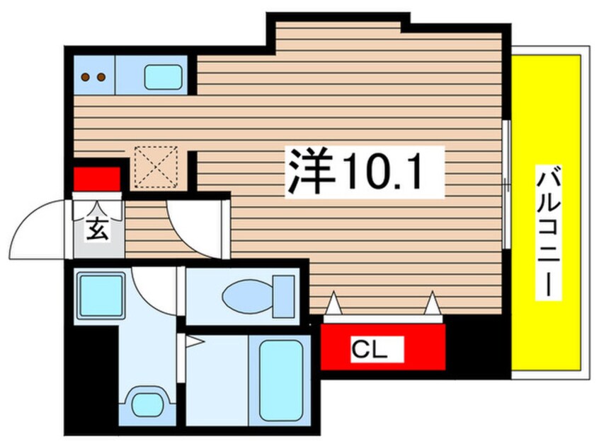 間取図 エステラスワン