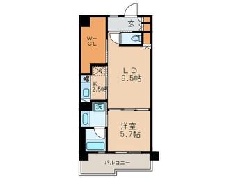 間取図 パ－クキュ－ブ東品川