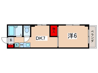 間取図 フロ－ラルマンション