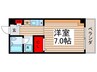ハイツファインブル－ 1Rの間取り