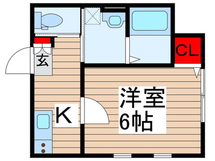 間取図 フェリオ松飛台