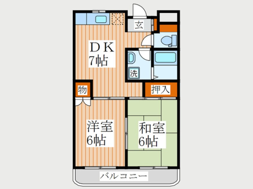 間取図 ウィスタリア