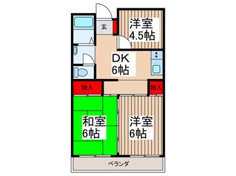 間取図 藤和ハイム