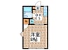 レジデンス  西馬込 1DKの間取り