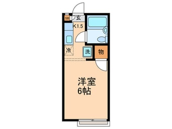 間取図 レジデンス  西馬込