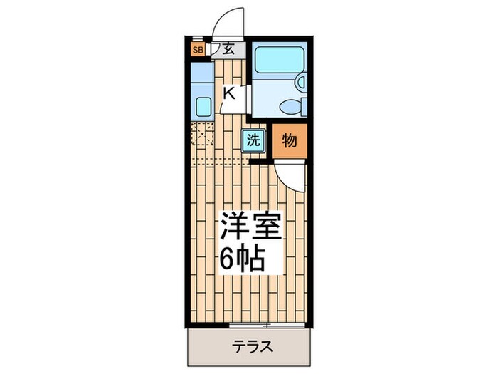 間取り図 レジデンス  西馬込