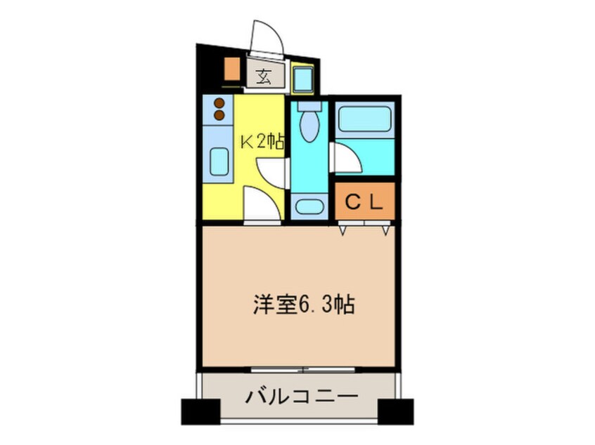 間取図 COMODO水天宮レジデンス