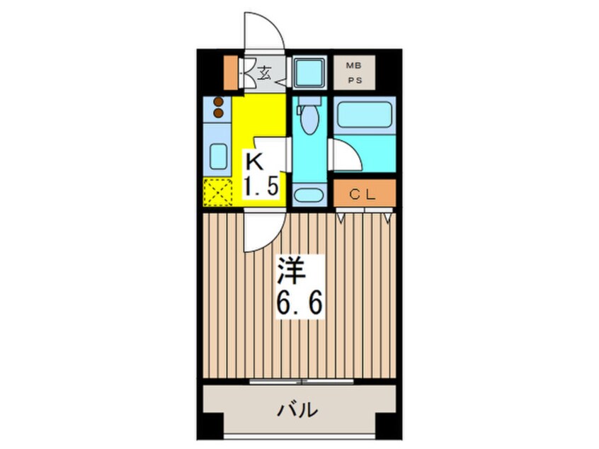 間取図 COMODO水天宮レジデンス