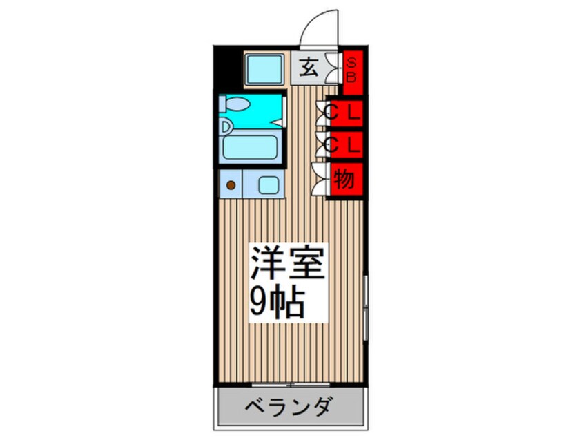 間取図 第一黒崎ビル