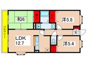 第５旭マンションの間取図