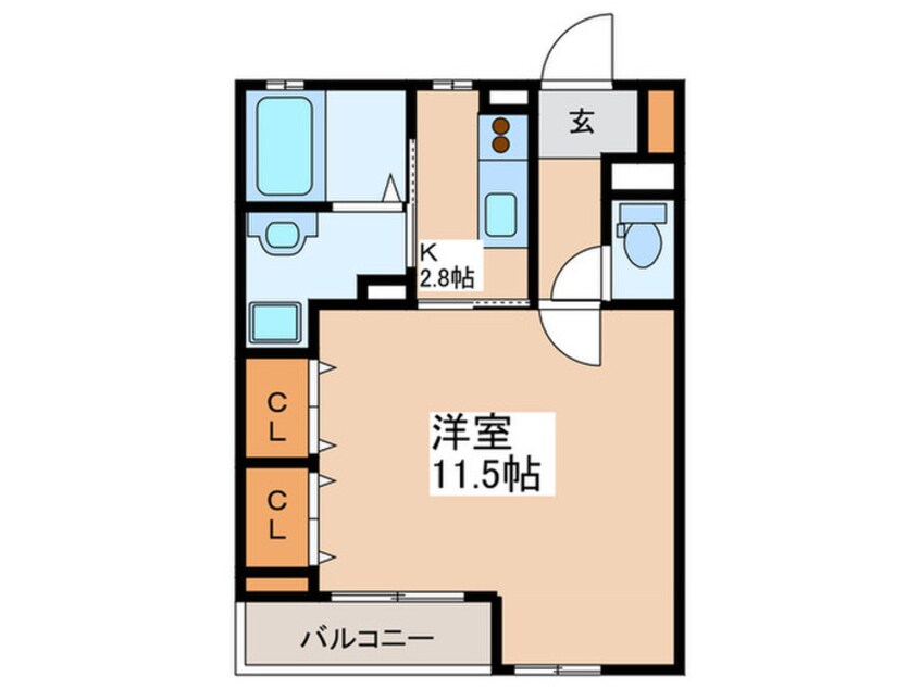 間取図 ベラコリ－ネ