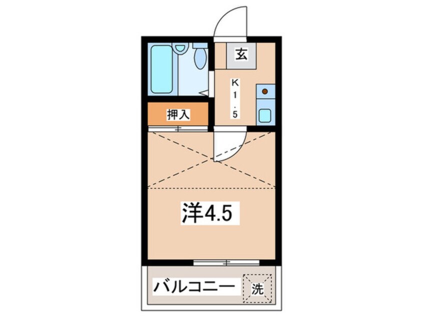 間取図 ヴィラトーヨー東戸塚第１