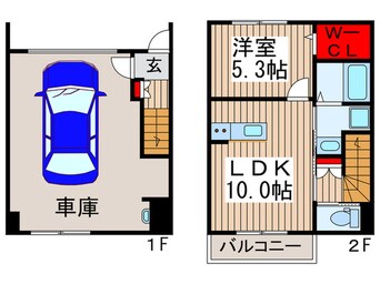 間取図 N.Leaf白井