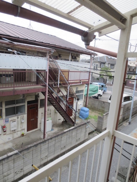 室内からの展望 第２白鳥荘