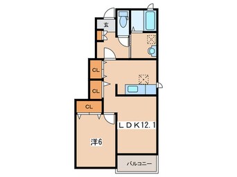 間取図 サザンテラスＭ