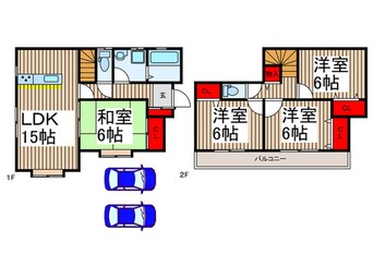 間取図 所沢市東狭山ヶ丘4丁目戸建