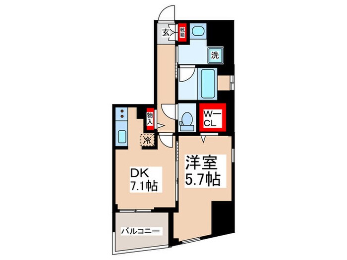 間取り図 ドゥーエ亀戸Ⅱ