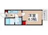 Ｅａｓｔ　Ｆｌａｔ松戸 1Kの間取り