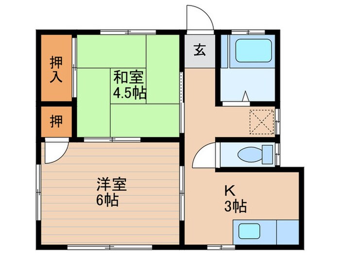 間取り図 メゾン金子