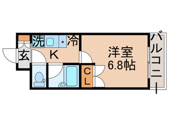 間取図 ｳﾞｪﾙﾄｳｫ-ﾀ-ﾌﾛﾝﾄ(702)