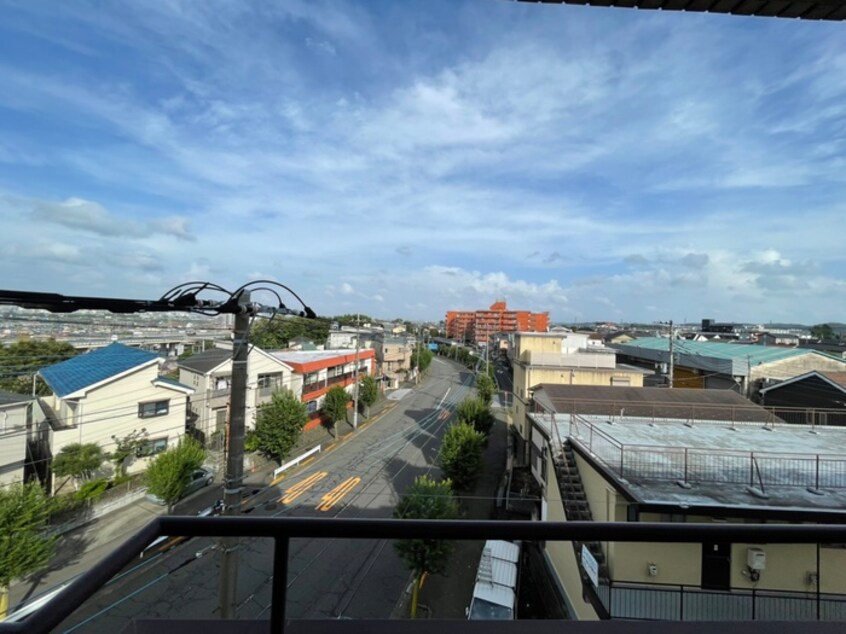 室内からの展望 カトウハイツ日野坂