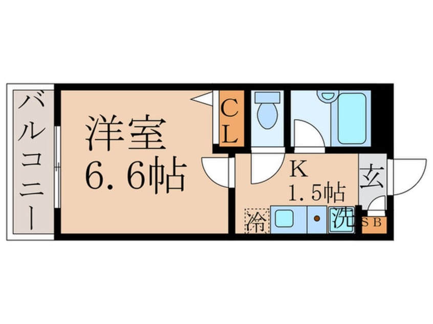 間取図 アークナカノ
