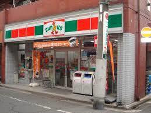 サンクス中野沼袋4丁目店(コンビニ)まで39m アークナカノ