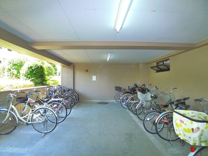 駐輪場 コスモ南柏