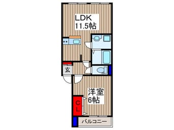 間取図 La　Primavera