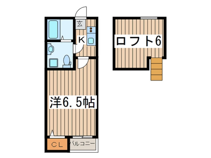 間取り図 ヘリオトロープ鶴間