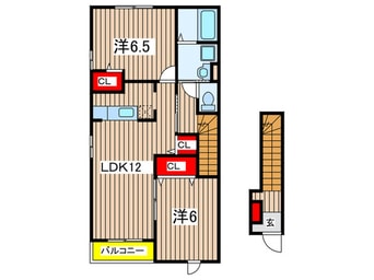 間取図 ネオ・コートⅡ