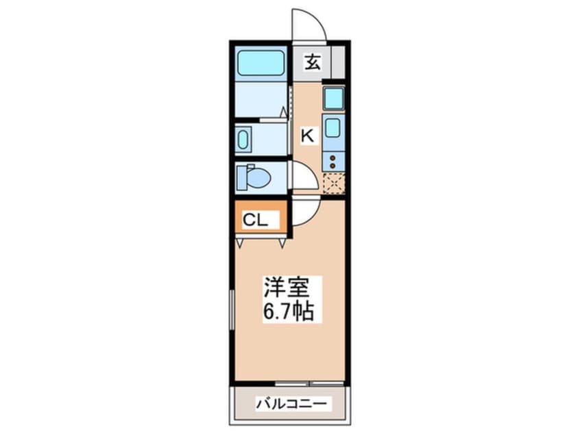 間取図 Esta大塚