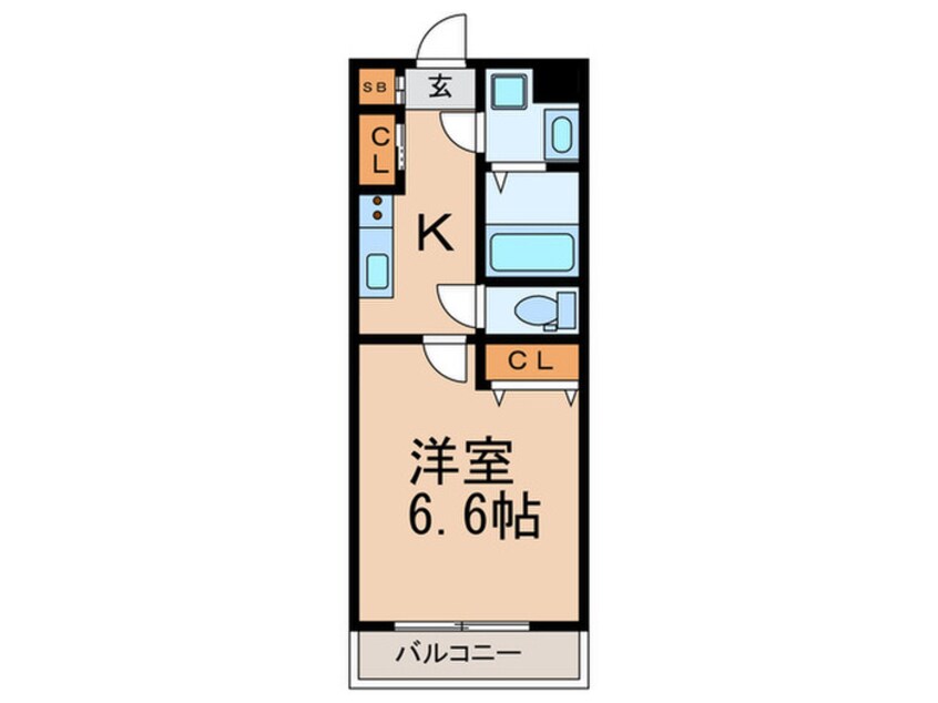 間取図 ﾊｰﾓﾆｰﾚｼﾞﾃﾞﾝｽ東京ｱｰﾊﾞﾝｽｸｴｱ