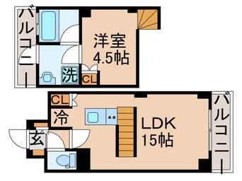 間取図 ディームス勝どき