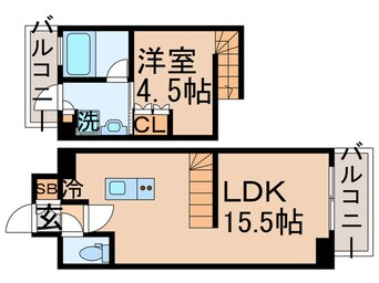 間取図 ディームス勝どき