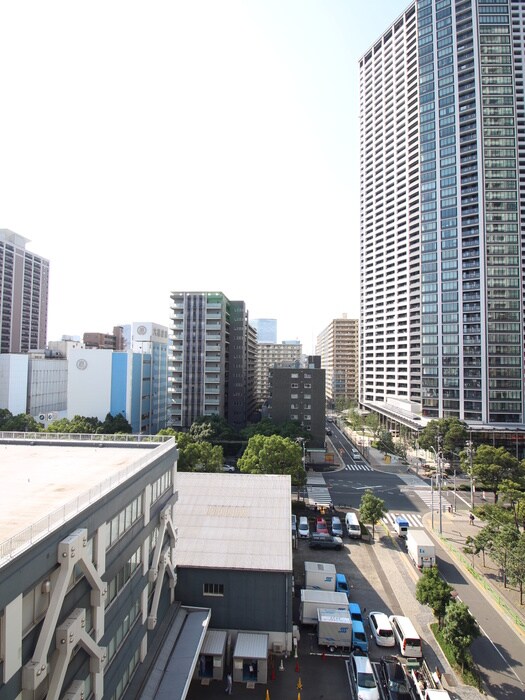 室内からの展望 ディームス勝どき