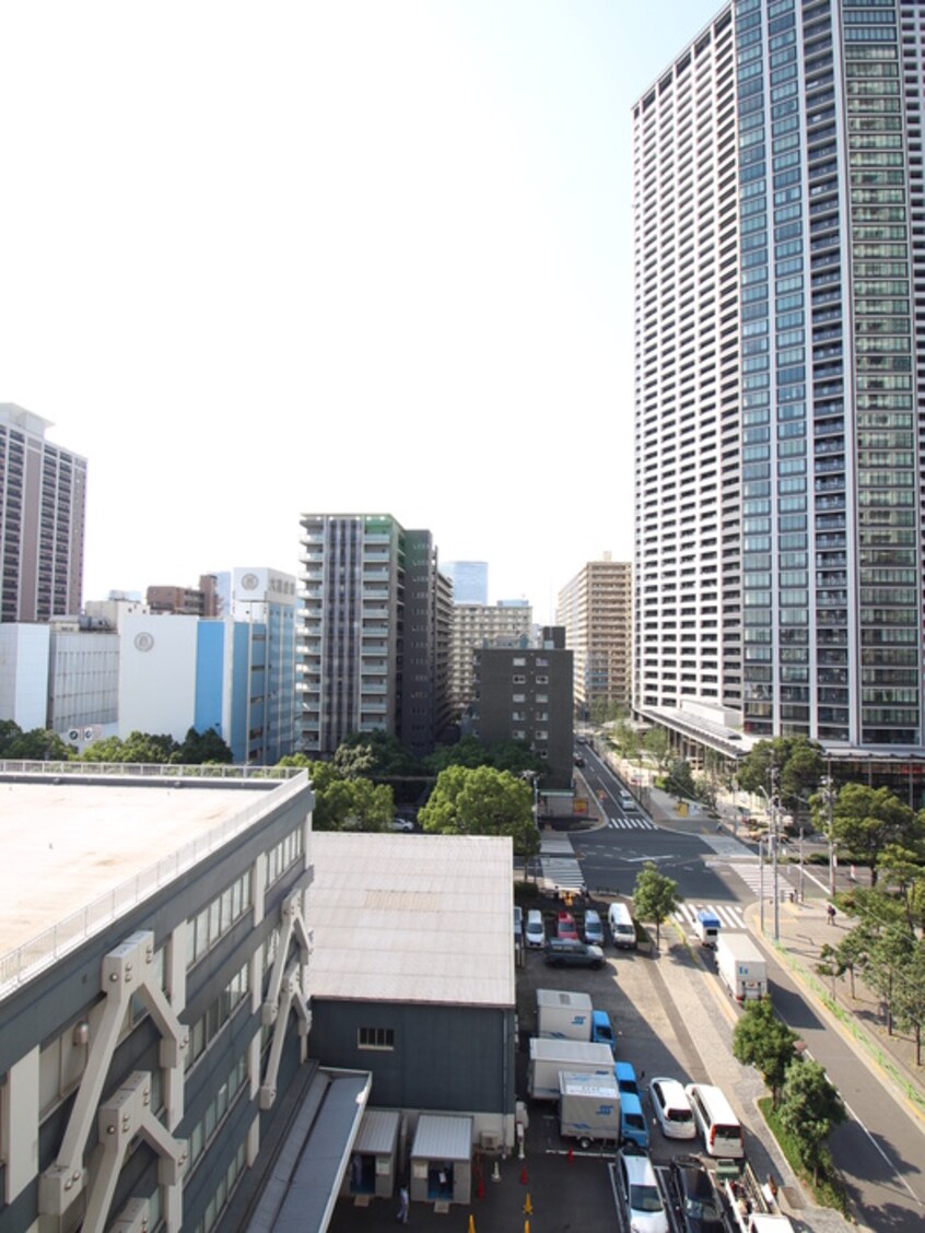 室内からの展望 ディームス勝どき