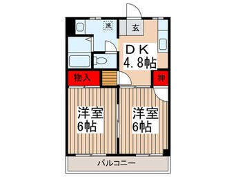 間取図 マイハイツピュア