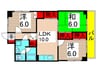 スタークレスト 3LDKの間取り