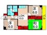 スタークレスト 3LDKの間取り