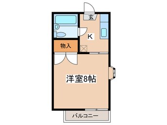 間取図 コーポグリーンズ