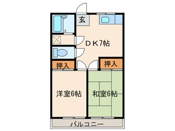 間取図 松村ハイツ