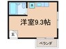 ハイムイサオ 1Rの間取り