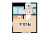 プチフール 1Kの間取り