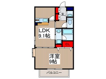 間取図 スプランド－ル戸田